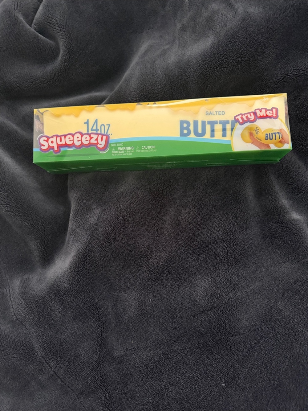 Sunny days Salted Butter Squishy Toy - Yellow NIOP.